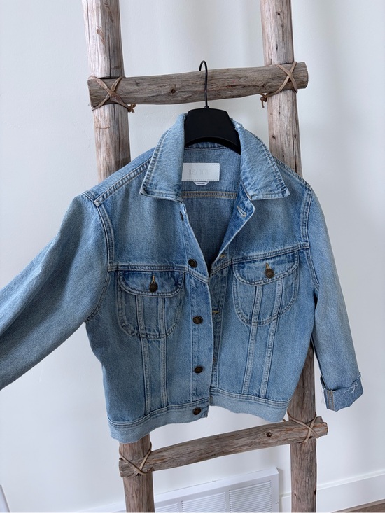 Re/Done Jackets & Blazers - Re/Done Light Wash Denim Jacket